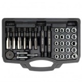 Kit 32 piese pentru repararea filetelor Yato YT-17710, de fixare a bujiilor incandescente