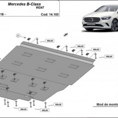 Scut motor metalic Mercedes B-Class W247 2018-prezent