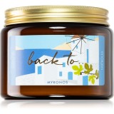 FARIBOLES Back to Mykonos lum&acirc;nare parfumată 400 g