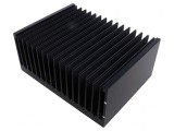 Radiator cu aripioare negru 150x200x84mm