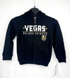 Vegas Golden Knights hanorac cu glugă pentru copii Stated Full Zip Hoodie - Dětsk&eacute; S (6 - 9 let)