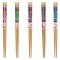 Set Bețe Chopsticks, Bamboo, 5 Perechi, Multicolor