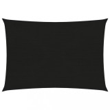 Gossi panza parasolar, negru, 2,5x3,5 m, hdpe, 160 g/m2