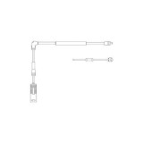 Senzor uzura placute frana Delphi LZ0183, parte montare : Punte Fata