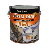 Vopsea email anticoroziva 3 &icirc;n 1 Breckner Germany Verde 560 3.5L Finisaj Lucios Protecție Rugină