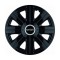 Set 4 Capace Roti, potrivite jantelor de R14, pentru Smart, model Cosmos Negru
