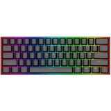 Tastatura gaming Redragon Dragonborn, Iluminare RGB, Mecanica, Switch-uri rosii, Negru