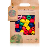 Jou&eacute;co Wooden Beads jucărie cu activități din lemn 36 m+ 85 buc