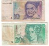 SV * Germania LOT 10 + 20 MARCI / DEUTSCHE MARK 1991 - 1993