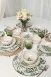 Keramika Set de vesela - Forest - 24 bucăți - 6 persoane - Stoneware