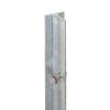 Bara Impamantare Profil T 20x20mm Galvanizata cu Surub M6, Gard Electric, Gradina