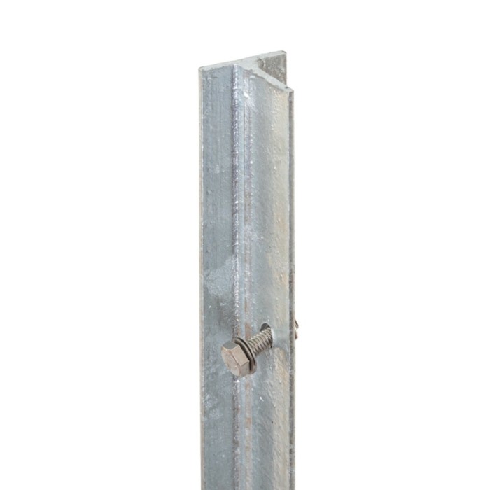 Bară metalică profil T pentru &icirc;mpăm&acirc;ntare