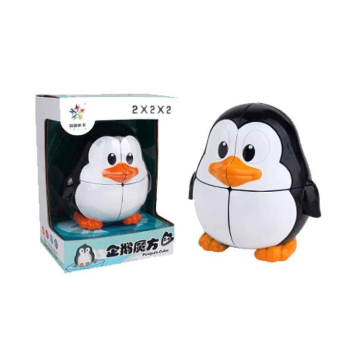 Cub tip Rubik YuXin Penguin 2x2x2, jucarie educativa