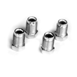 Set 4 Nipluri Frana M10x1 Asam, L=17mm, Alezaj 4.9mm, Cheie 10mm, Bordurare E