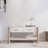 Cumpara ieftin Măsuță de cafea, alb, 82x48x45 cm, lemn prelucrat