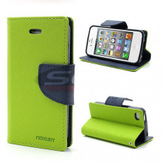 Toc FlipCover Fancy Samsung Galaxy S Duos S7562 LIME-NAVY