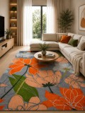 Covor Kolibri 11548-963, Marime 120 x 170 cm, Multicolor, Inaltime Fir 7.5 mm, Grosime 9 mm, Antialergic, Polipropilena, Living, Dormitor, Sufragerie,