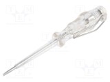 Tester de tensiune izolată plată WERA 3,0x0,5mm 70mm 250VAC