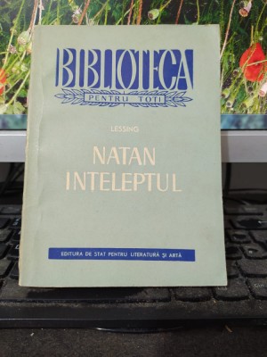 Lessing, Natan &amp;icirc;nțeleptul, București 1956, 058 foto