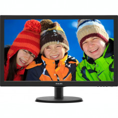 MONITOR PHILIPS 21.5&amp;amp;quot; home office TN Full HD (1920 x 1080) Wide 250 cd/mp 5 ms VGA HDMI &amp;amp;quot;223V5LHSB/00&amp;amp;quot; (include TV 5 lei) foto