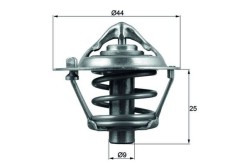 MAHLE TX 113 88D termostat,lichid racire