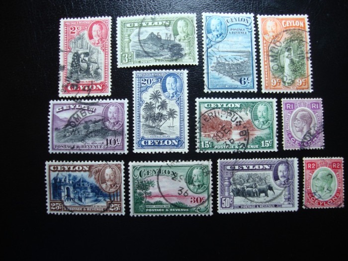 CEYLON GEORGE V