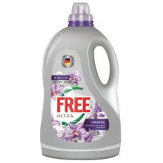 Detergent de rufe, lichid, Ultra Free, orhidee, 5 L, 125 de spalari