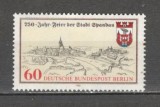 Berlin.1982 750 ani orasul Spandau SB.903, Nestampilat