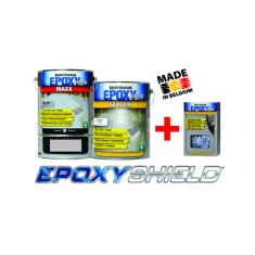 Kit Complet Vopsea Epoxidica Garaj Gri Deschis