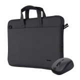 Kit Geanta de laptop Trust Bologna pentru laptop-uri cu diagonala