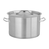 YG-00048 YATO GASTRO Oala joasa din inox cu capac, 32x22 cm, 17 L