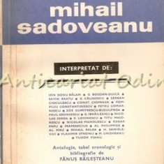 Mihail Sadoveanu - Ion Dodu Balan, G. Bogdan-Duica, Savin Bratu
