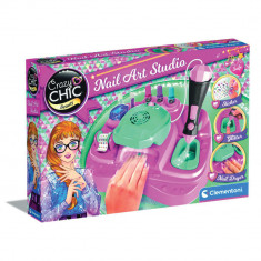 Set manichiura, Clementoni, Crazy Chic, Nail Art Studio