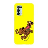 Husa compatibila cu Oppo A54 5G model Scooby Doo running, Silicon, TPU, Viceversa, Transparent, Carcasa