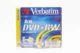 Mini DVD DVD+RW 8 cm Verbatim 1-4X 1.4 GB / 30 min pentru camere video - sigilat, Altul