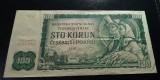 Bancnota 100 korun 1961 prefix G