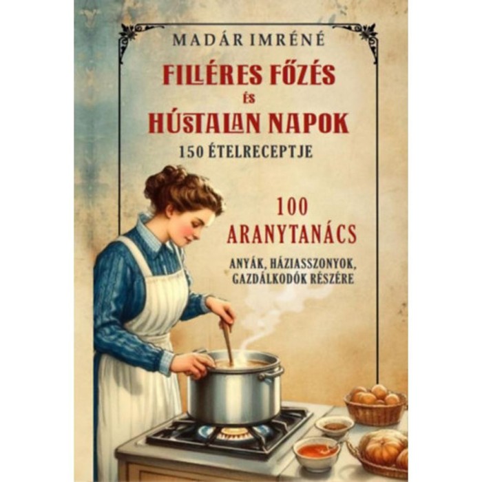 Fill&eacute;res főz&eacute;s &eacute;s h&uacute;stalan napok 150 receptje 100 aranytan&aacute;cs - Mad&aacute;r Imr&eacute;n&eacute;