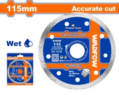 WADFOW - DISC DIAMANTAT CONTINUU - CERAMICA - UMED - 115MM PowerTool TopQuality foto