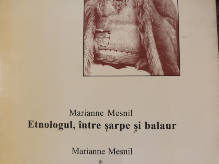 ETNOLOGUL INTRE SARPE SI BALAUR -ESEURI DE MITOLOGIE BALCANICA - MESNIL, POPOVA