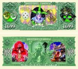 !!! SUA = FANTASY NOTE = MARDI GRAS - 2003 - UNC