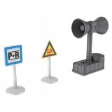 Set de 3 accesorii pentru trenul Playtive 3+ SPEAKER, Playtive, Multicolor, 3+