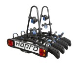 Suport pentru 4 biciclete sau 2 electrice cu prindere pe carligul de remorcare Hapro Atlas Active