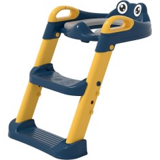 Reductor si Scaunel Inaltator WC, Flippy, pentru Copii 1 - 7 Ani, 2 Trepte Reglabile, Pliabil, Colac Moale, cu Spatar si Manere, Inaltime 54/58 cm x 3 foto