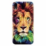 Husa silicon pentru Apple Iphone XR, Colorfull Lion
