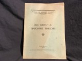 Din trecutul episcopiei Timisorii de Gheorghe Cotosman anul 1943 / 32 pagini !