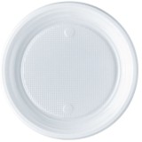 Farfurii Plastic 21cm, Reutilizabile, Set 50buc