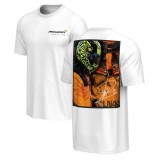 Mclaren Honda tricou de bărbați Lando Norris NE white F1 Team 2025 - S