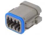 Conector Mamă PX0 8-Pin Gri IP68
