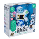 Robot Inteligent educational, Exaltus&reg;, Pentru copii, Interactiv in limba romana, experienta de invatare captivanta, Cantece, Alfabetul cu muzica, Poe