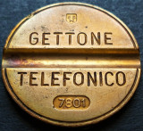 Moneda / Jeton Telefonic GETTONE TELEFONICO - ITALIA, anul 1978 * cod 2651